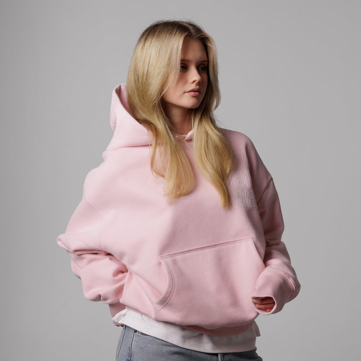 COTTON CANDY HOODIE ROSA