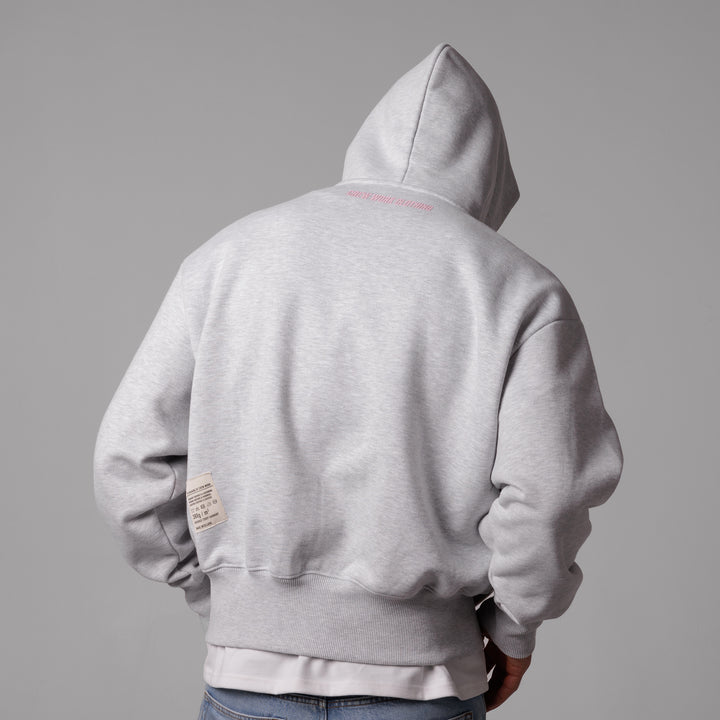 COTTON CANDY HOODIE GREY